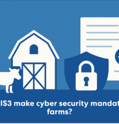 Illustration of a farm together with the post title