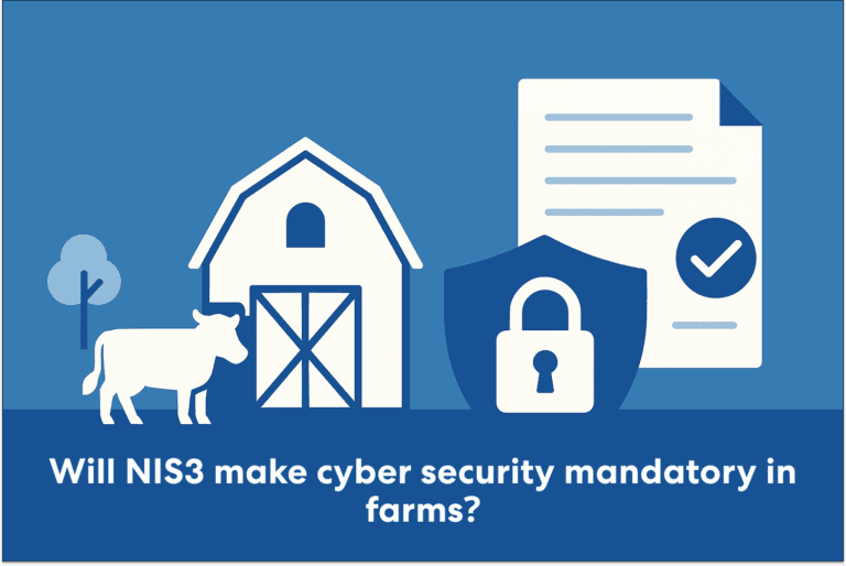 Illustration of a farm together with the post title