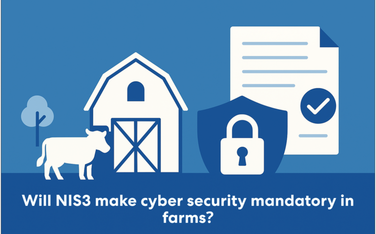 Illustration of a farm together with the post title