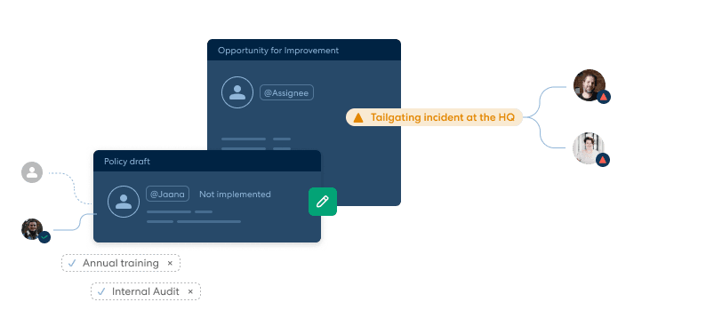 GRC program Findings feature